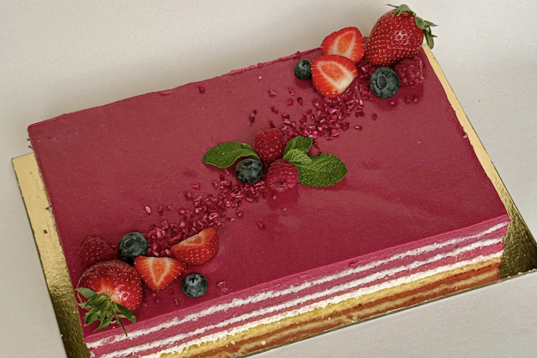 Raspberry Delight Cake (Free-From)